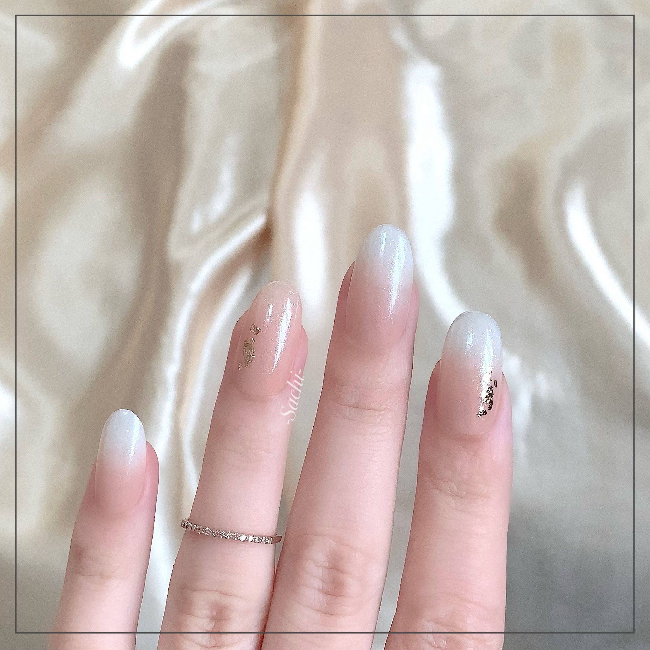 ネイル エナメル 411 オレンジ系/ちふれ/マニキュアを使ったクチコミ（3枚目）