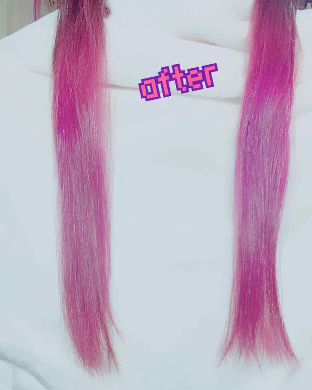 エンシェールズカラーバター/エンシェールズ/ヘアカラーを使ったクチコミ(3枚目)