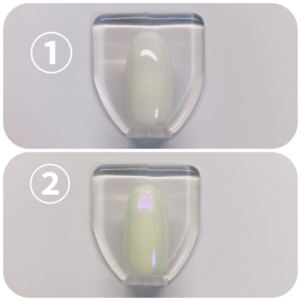 ジェルネイル（ライト対応）/セリア/ジェルネイルを使ったクチコミ（3枚目）