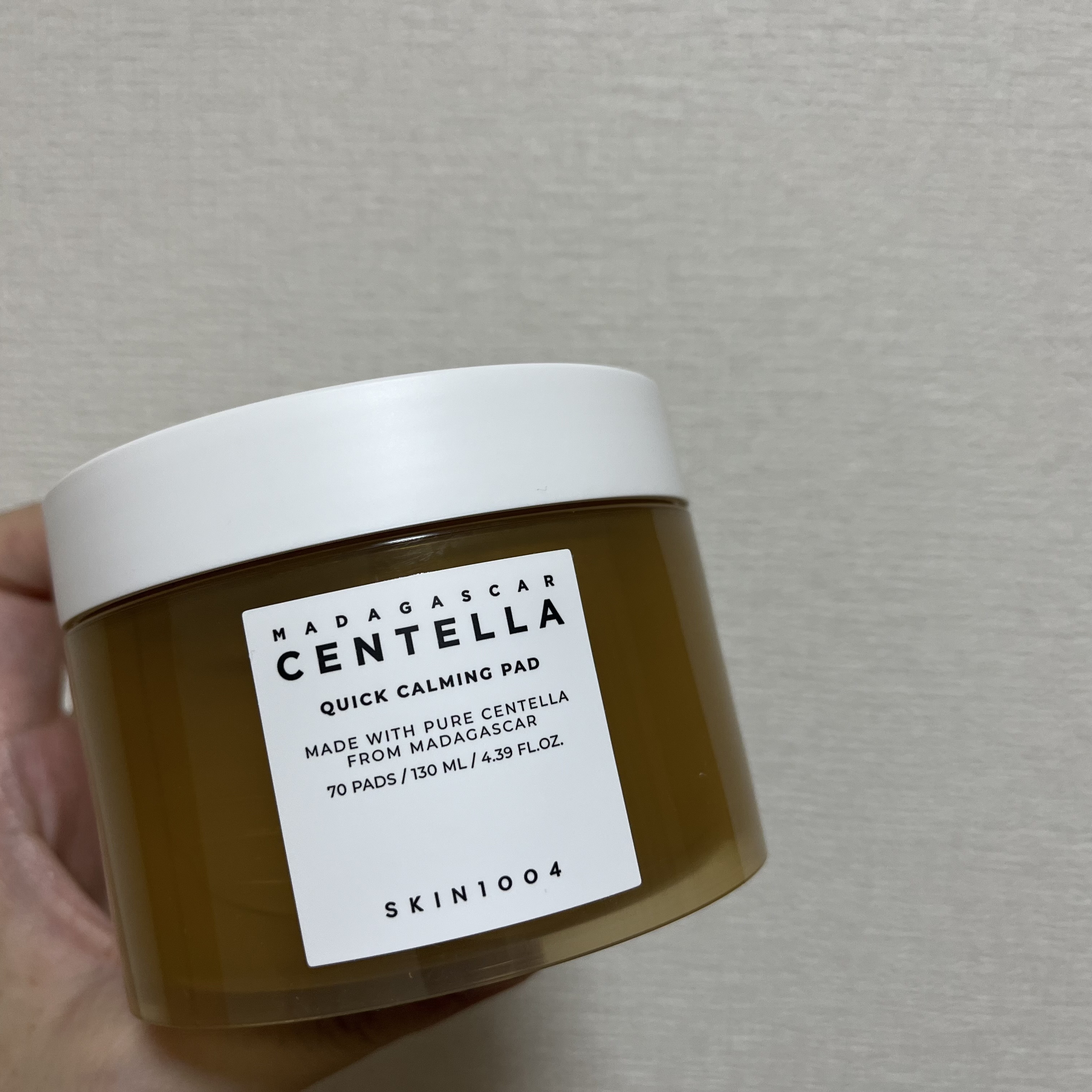 センテラ クイックカーミングパッド/SKIN1004/トナーパッドを使ったクチコミ（1枚目）