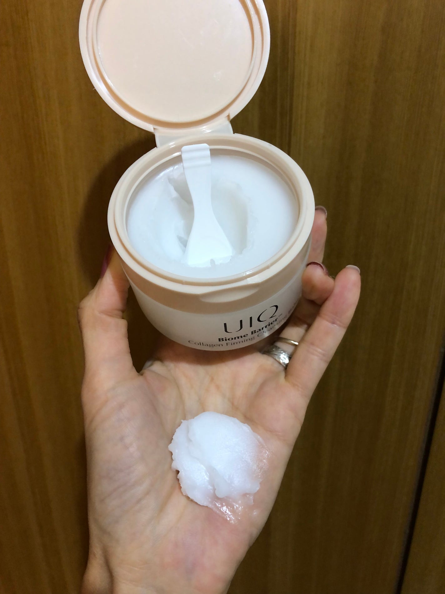 バイオームバリアコラーゲンファーミングクレンジングバーム/UIQ/クレンジングバームを使ったクチコミ(2枚目)