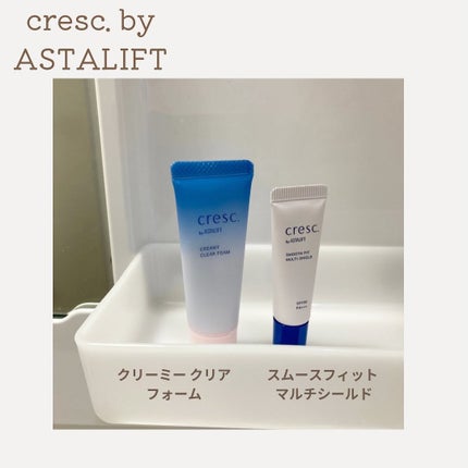 クリーミー クリアフォーム/cresc. by ASTALIFT/洗顔フォームを使ったクチコミ(1枚目)