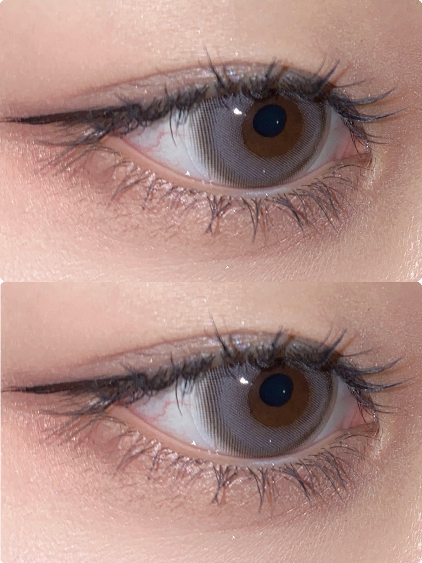 Mxxxnu 1month milk gummy/Mxxxnu/1ヶ月(1MONTH)カラコンを使ったクチコミ(2枚目)