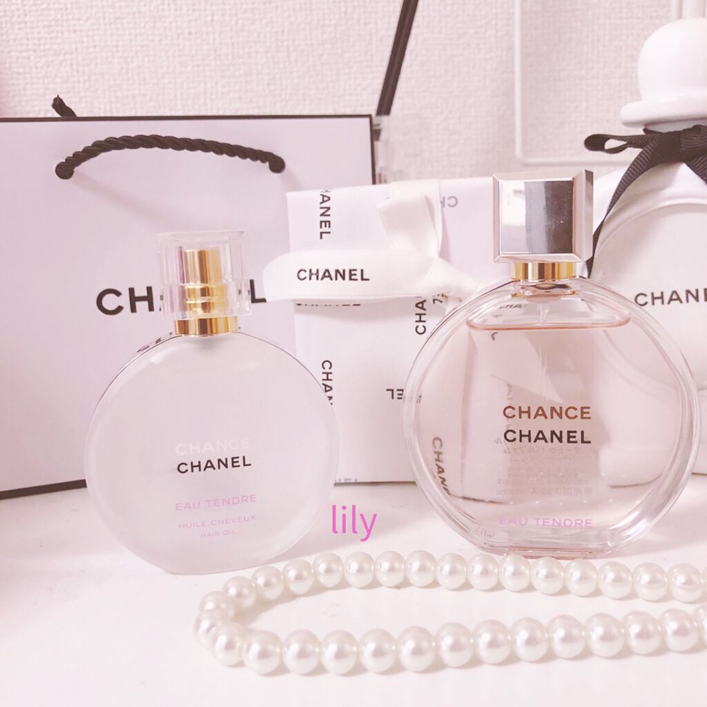 チャンス オー タンドゥル ヘア オイル/CHANEL/ヘアオイルを使ったクチコミ（2枚目）