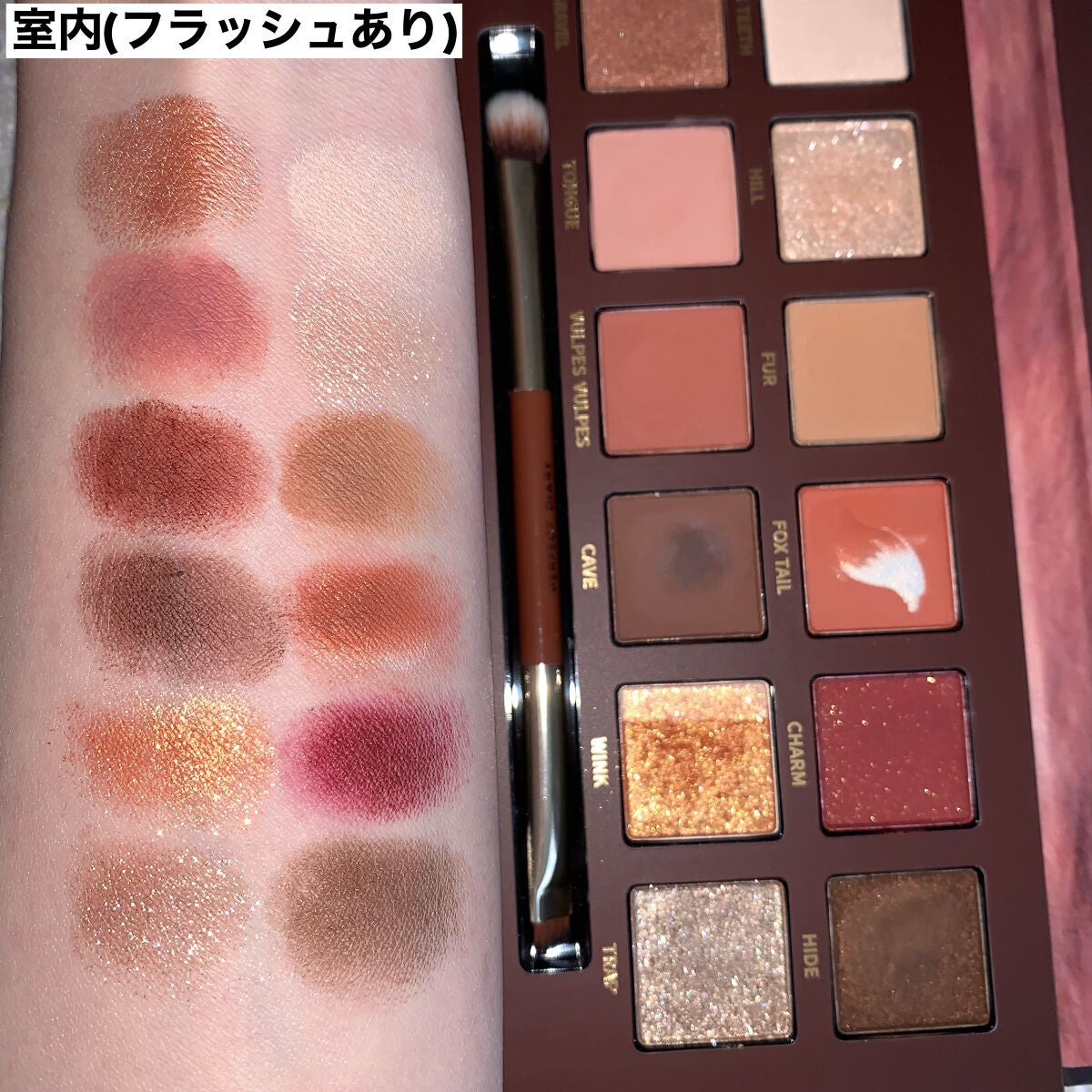 エクスプローラ12色 動物アイシャドウパレット/PERFECT DIARY/アイシャドウパレットを使ったクチコミ(5枚目)