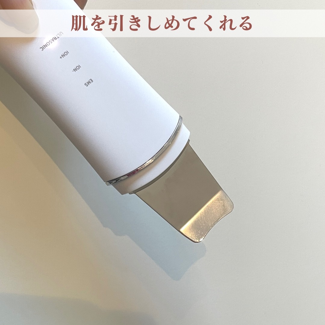 ウォーターピーリング超音波美顔器/ANLAN/美顔器・マッサージを使ったクチコミ（2枚目）