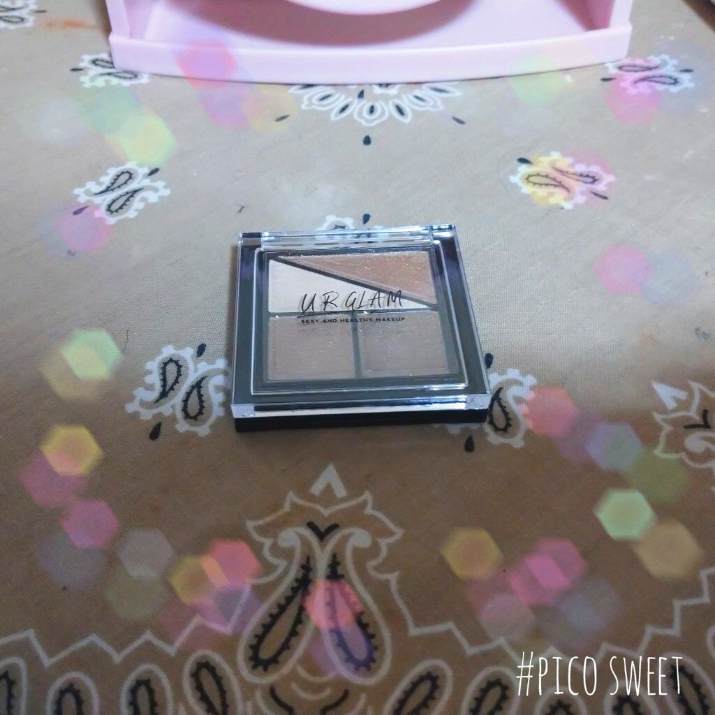 UR GLAM　VELVET EYE COLOR PALETTE/U R GLAM/アイシャドウパレットを使ったクチコミ（1枚目）