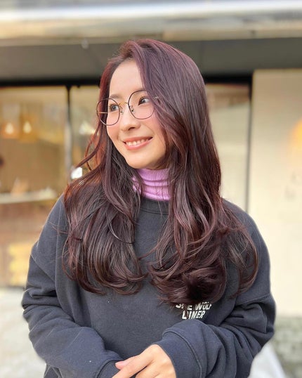 HARUNA on LIPS 「たっぷりレイヤー♡あごしたからスタートした、上品なレイヤースタ..」(4枚目)