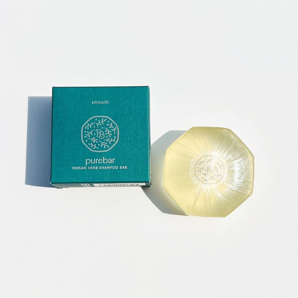 ピュアバー 和漢ハーブシャンプーバー スムース/purebar/市販シャンプーを使ったクチコミ（1枚目）
