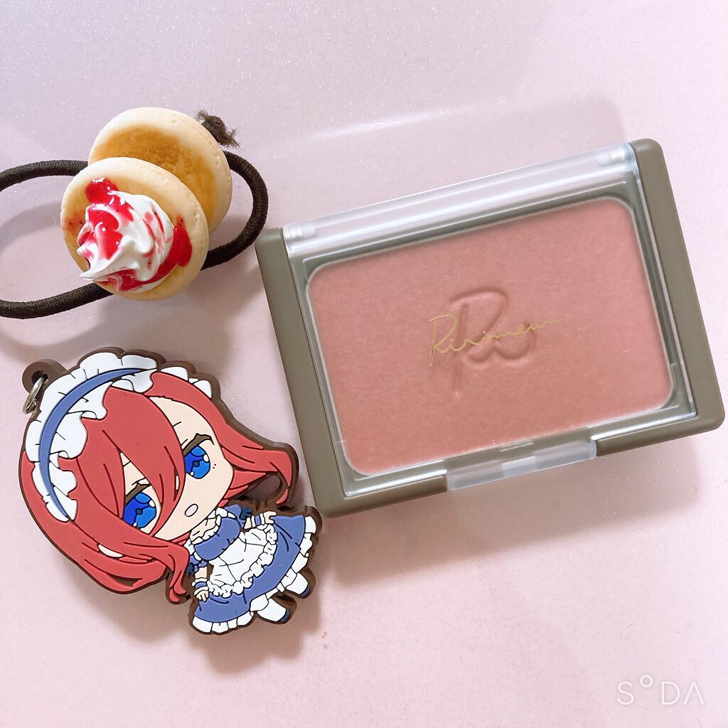 ヴェールグロウチーク/Ririmew/パウダーチークを使ったクチコミ（2枚目）