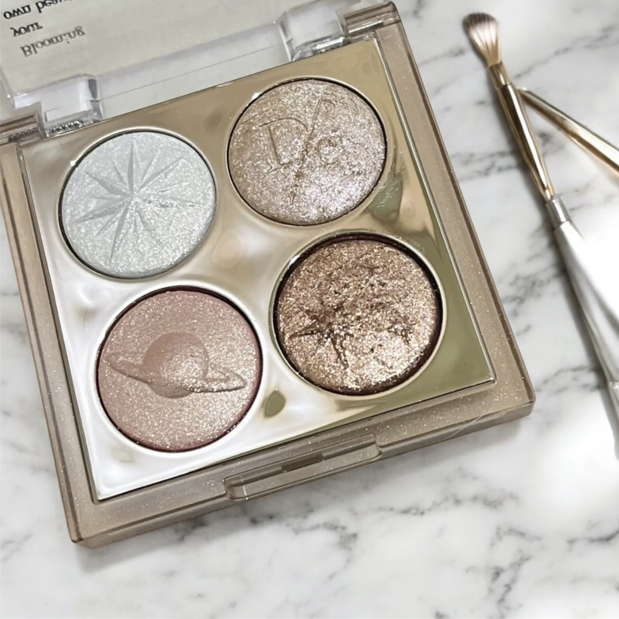 スターリーナイト シャドウパレット 01 ムーンライト/dasique/アイシャドウパレットを使ったクチコミ（1枚目）