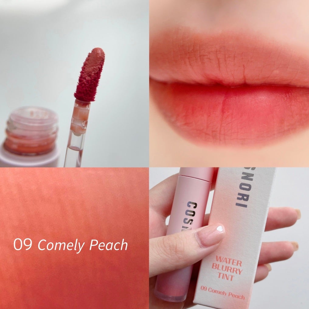 コスノリ ウォーターブラーリーティント/COSNORI/リップティントを使ったクチコミ(6枚目)