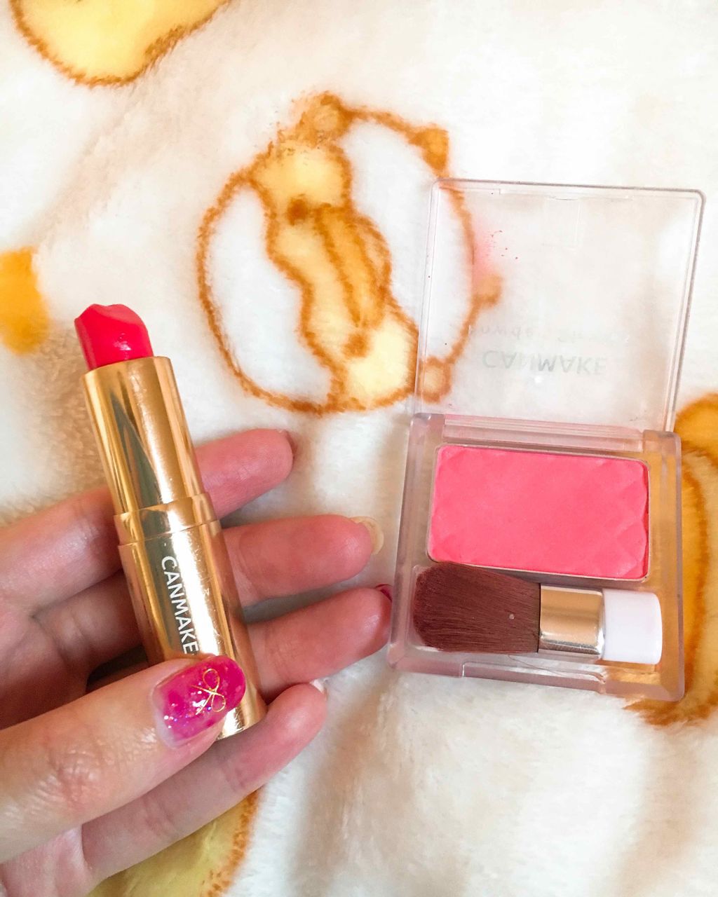 【旧品】パウダーチークス/キャンメイク/パウダーチークを使ったクチコミ（1枚目）