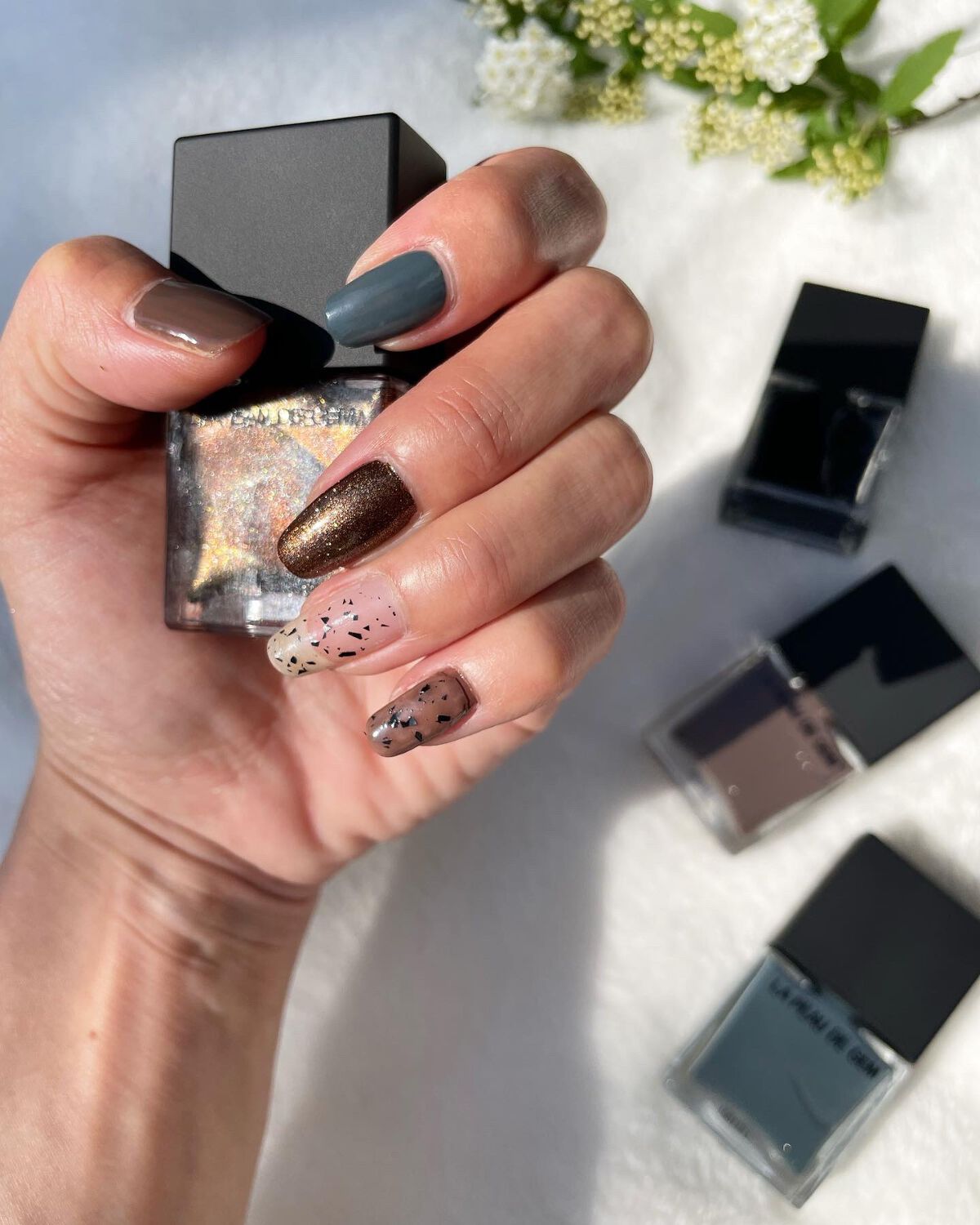 LA PEAU DE GEM nail polish/la peau de gem./マニキュアを使ったクチコミ(8枚目)