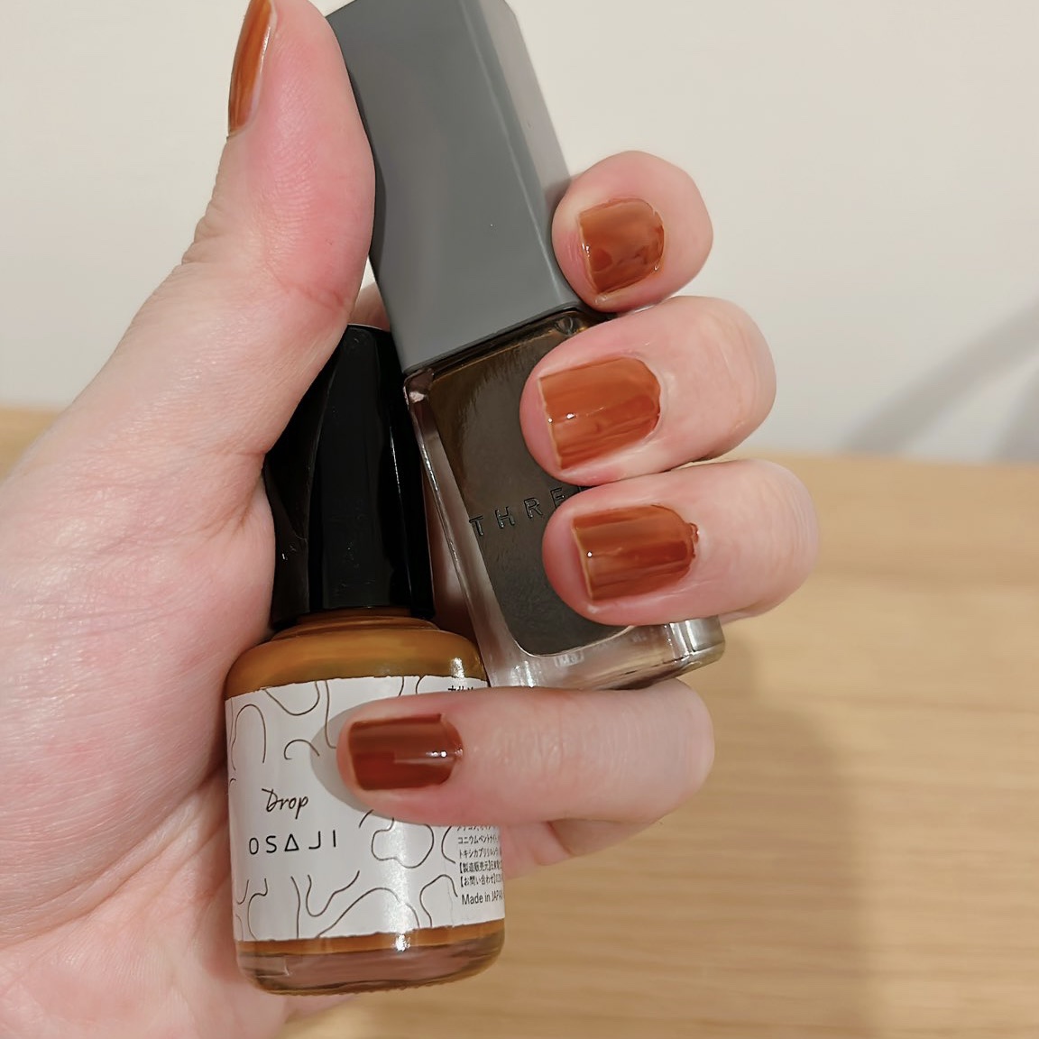 ネイルポリッシュ 114 CULTURE CONNECTOR/THREE/マニキュアを使ったクチコミ（2枚目）