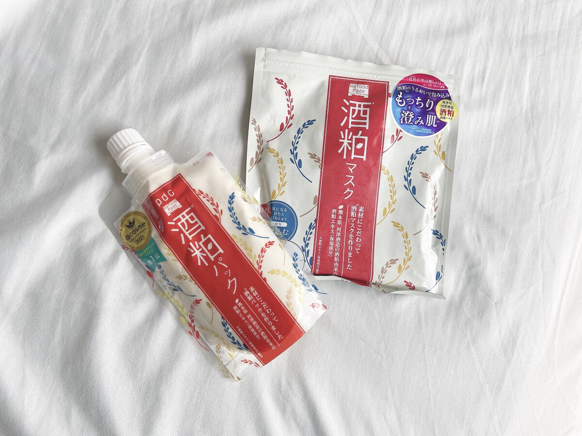 ワフードメイド 酒粕マスク/pdc/シートマスク・パックを使ったクチコミ（1枚目）