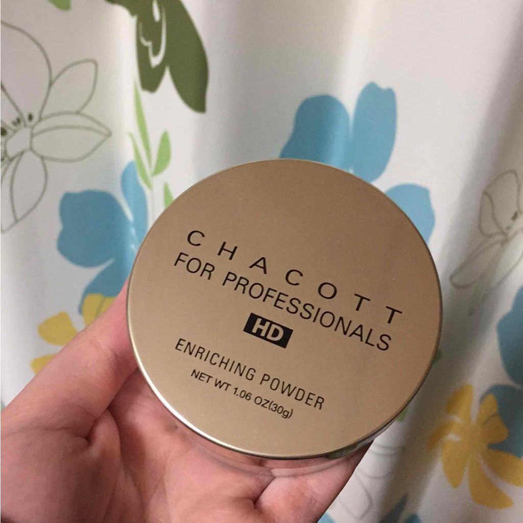 チャコット・コスメティクス エンリッチングパウダーのクチコミ「こんばんは🌙 たまるです😆

今回はルースパウダーを紹介します♪


✔️CHACOTT FO.....」（1枚目）