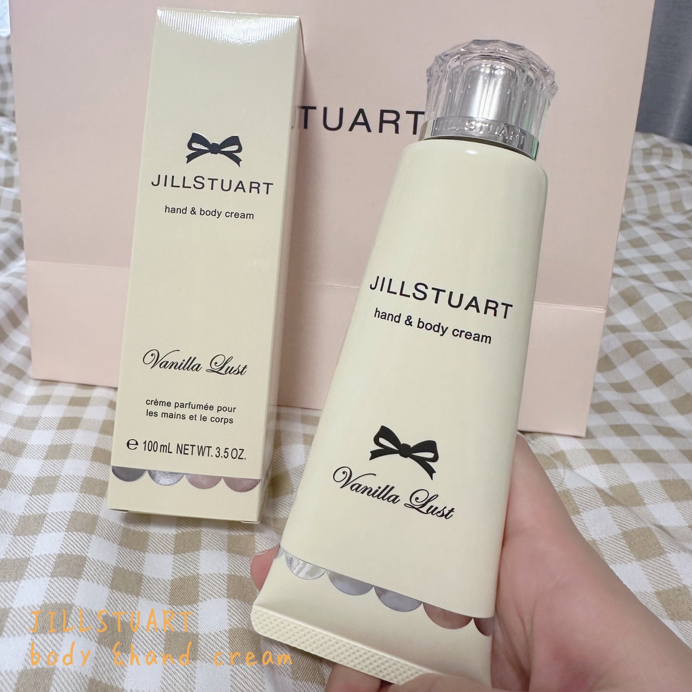 ヴァニラ ラスト ハンド&ボディ クリーム/JILL STUART/ボディクリームを使ったクチコミ(2枚目)