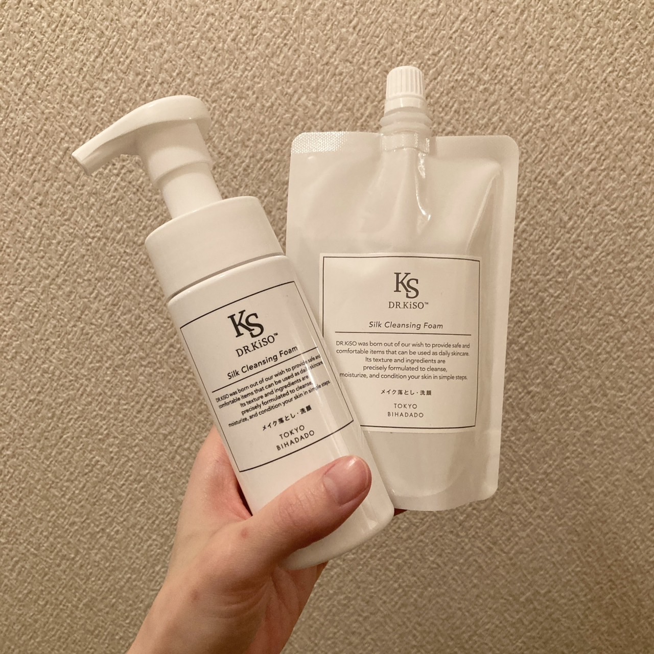 シルククレンジングフォーム/DR.KiSO™/泡洗顔を使ったクチコミ（1枚目）