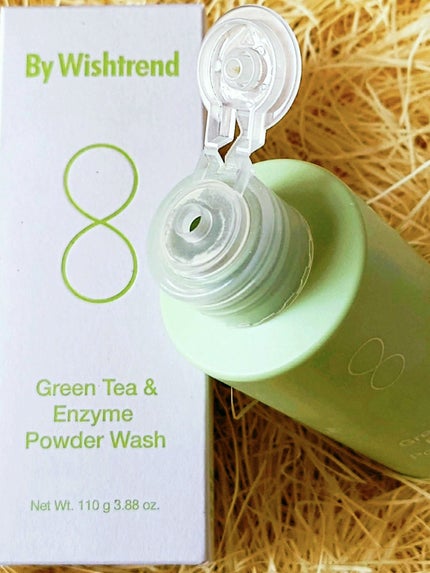 グリーンティー&エンザイムパウダーウォッシュ/By Wishtrend/洗顔パウダーを使ったクチコミ(2枚目)