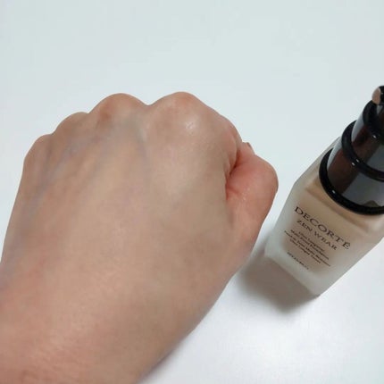 ゼン ウェア フルイド/DECORTÉ/リキッドファンデーションを使ったクチコミ(5枚目)