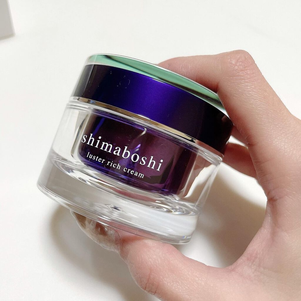 ラスターリッチクリーム/shimaboshi/フェイスクリームを使ったクチコミ（2枚目）
