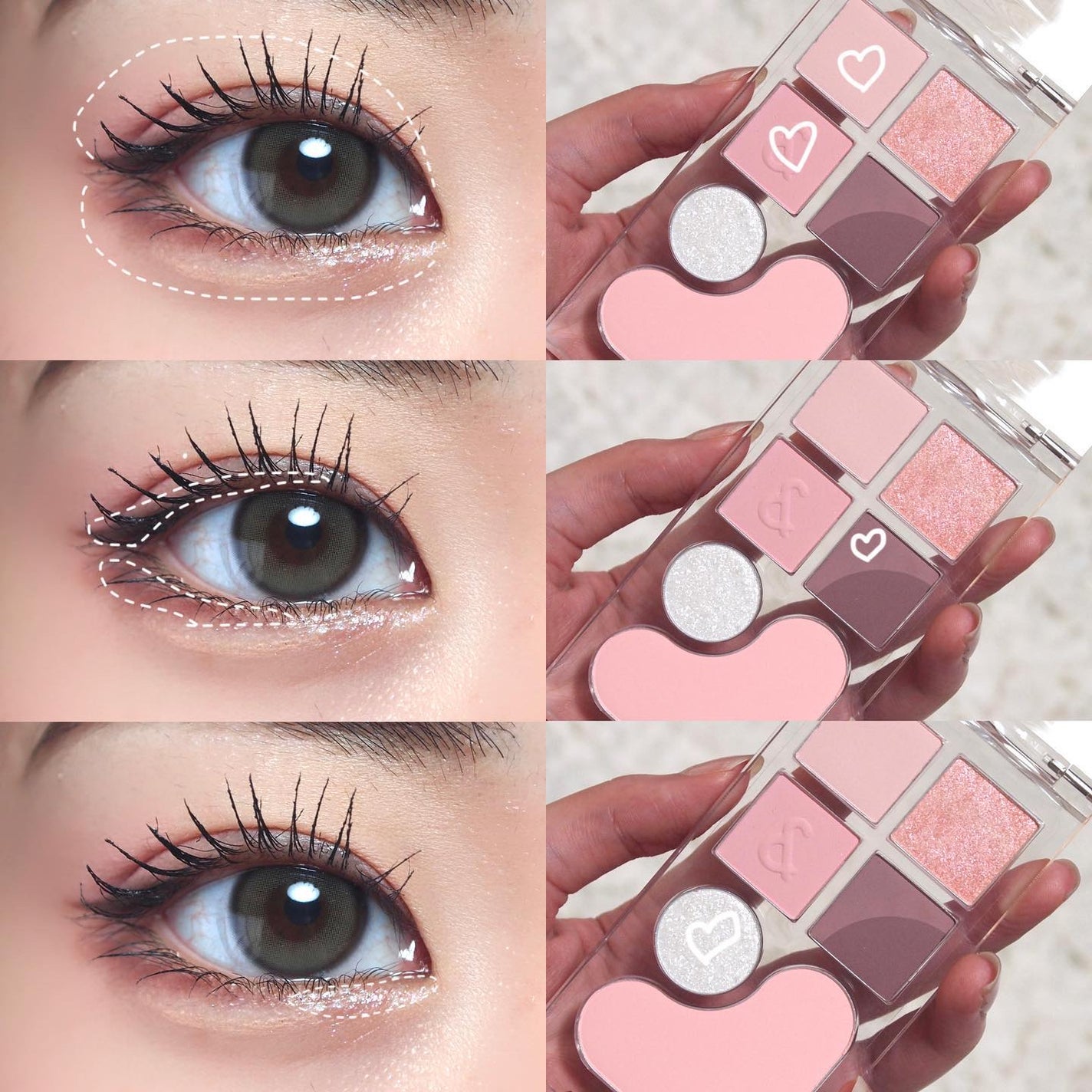 ベアレイヤーパレット/rom&nd/アイシャドウパレットを使ったクチコミ(2枚目)