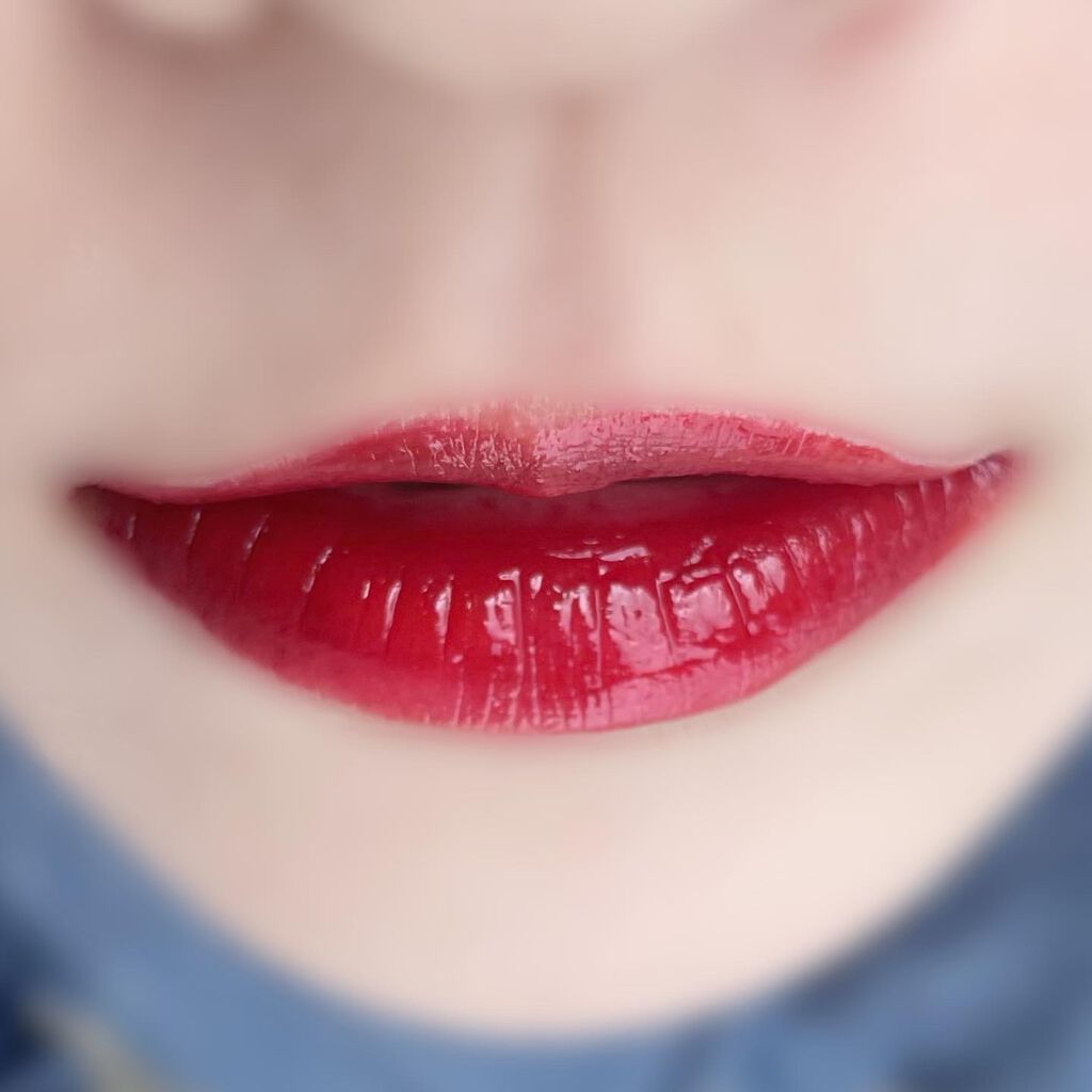 ムードインハンサーリキッドグロウ/hince/口紅を使ったクチコミ(3枚目)