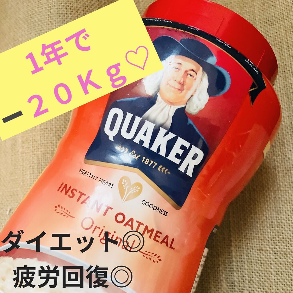 インスタントオートミール/クエーカー/オートミールを使ったクチコミ（1枚目）
