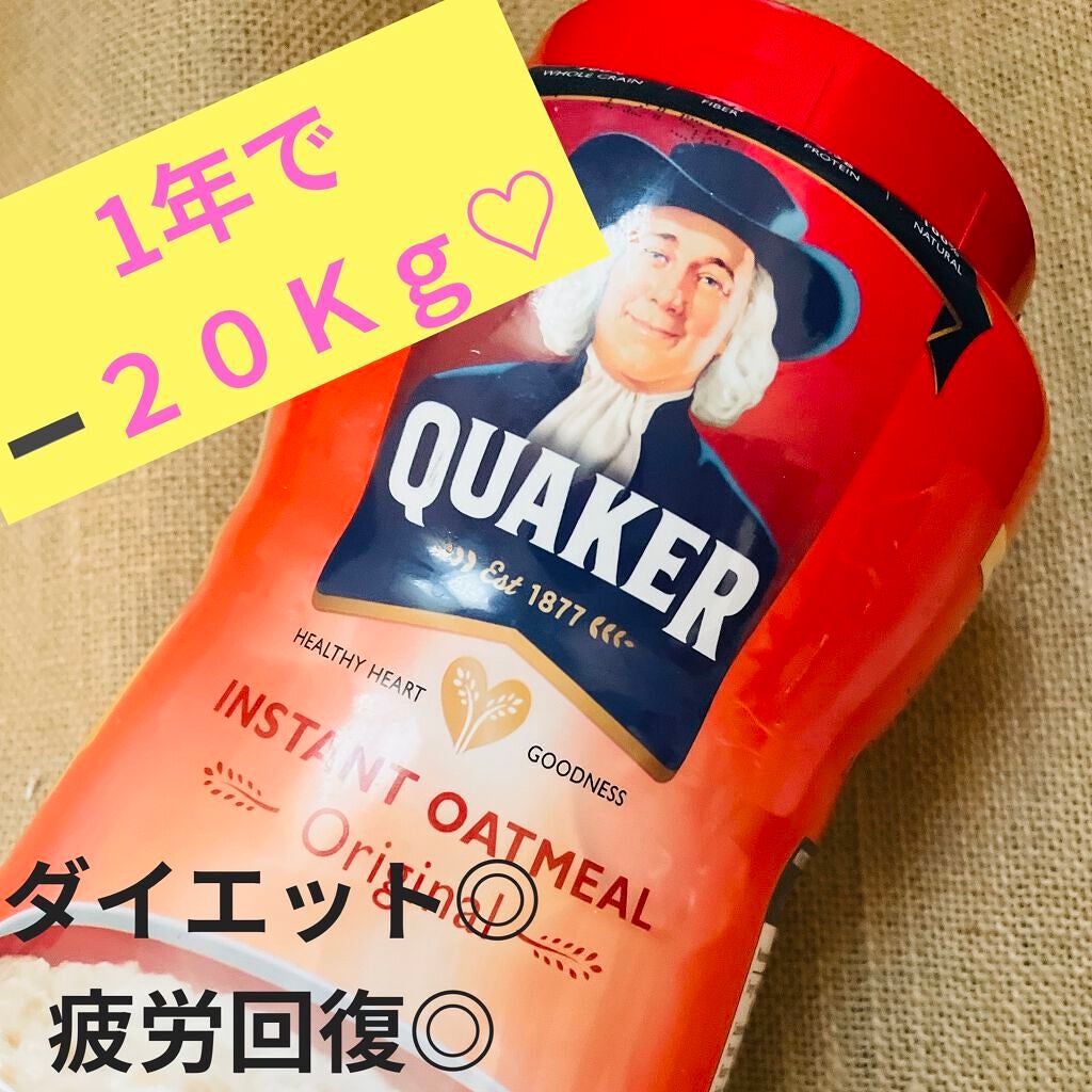 インスタントオートミール/クエーカー/オートミールを使ったクチコミ(1枚目)