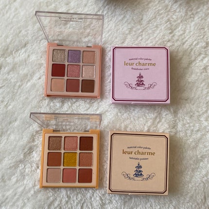 マテリアルカラーパレット/leur charme/アイシャドウパレットを使ったクチコミ(6枚目)