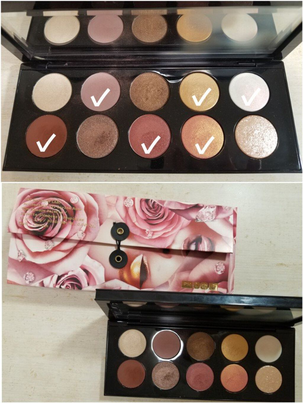 Mother Ship VII Divine Rose /PAT McGRATH LABS/アイシャドウパレットを使ったクチコミ(8枚目)