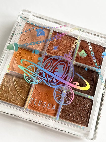 クォーツ 9色アイシャドウパレット(ドリームランドアイシャドウ)/ZEESEA/アイシャドウパレットを使ったクチコミ(2枚目)