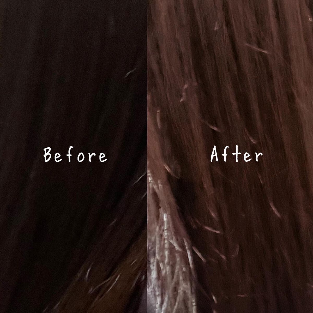 ミルキーヘアカラー/フレッシュライト/ヘアカラーを使ったクチコミ（2枚目）