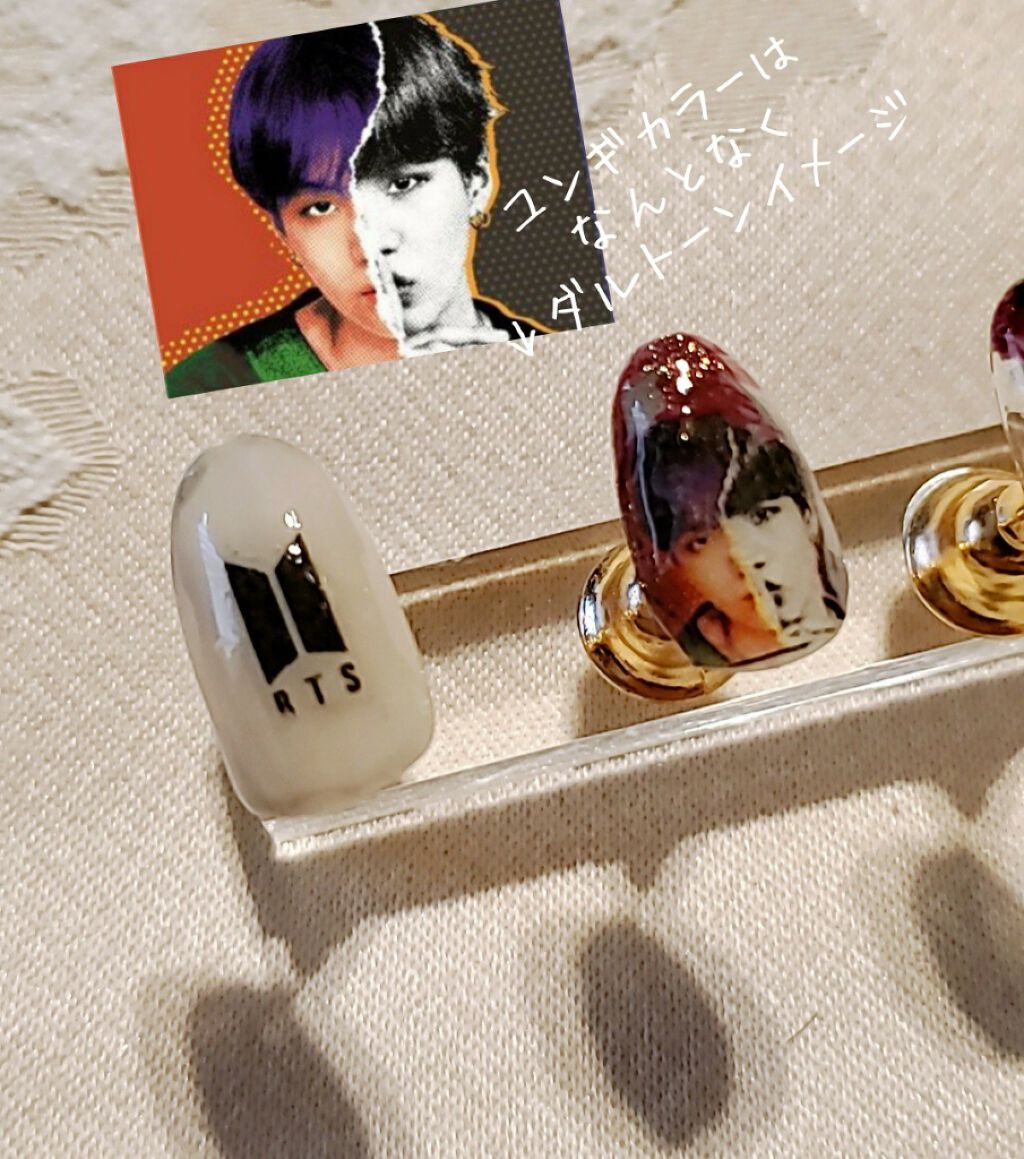 ネイルチップオーバルタイプ/DAISO/ネイルチップ・パーツを使ったクチコミ（3枚目）