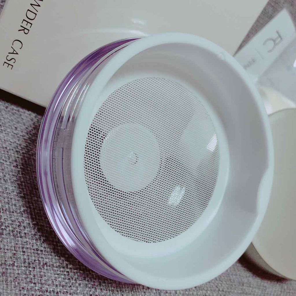 フィニッシュパウダーケース 中ブタ付/ファンケル/その他化粧小物を使ったクチコミ（3枚目）