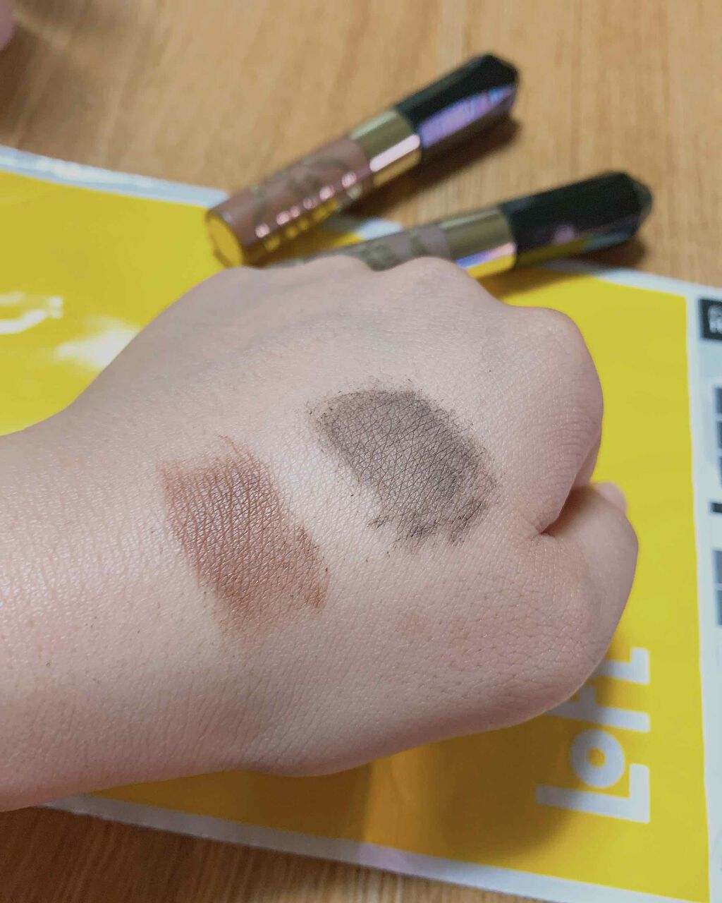 カラーリングアイブロウ/ヘビーローテーション/眉マスカラを使ったクチコミ(2枚目)