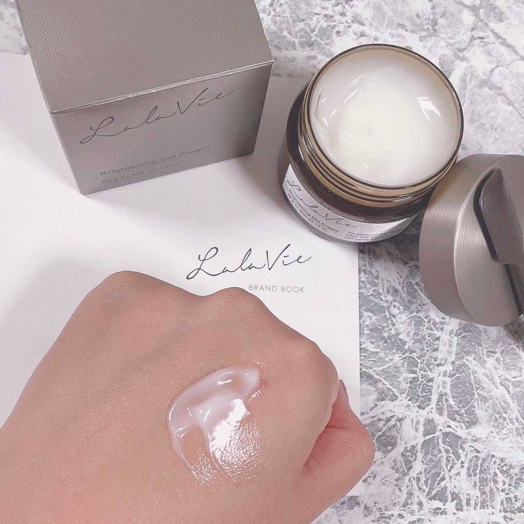 ブライトニング ジェル クリーム/Lala Vie/フェイスクリームを使ったクチコミ(3枚目)