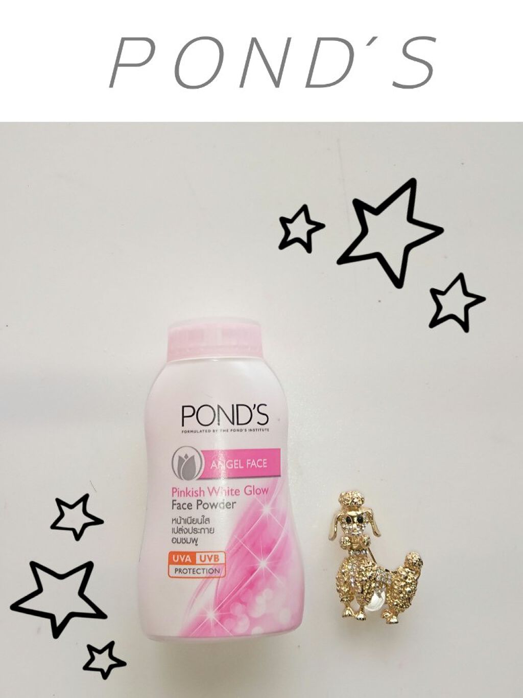 エンジェルフェイスパウダー/POND'S/ルースパウダーを使ったクチコミ(1枚目)