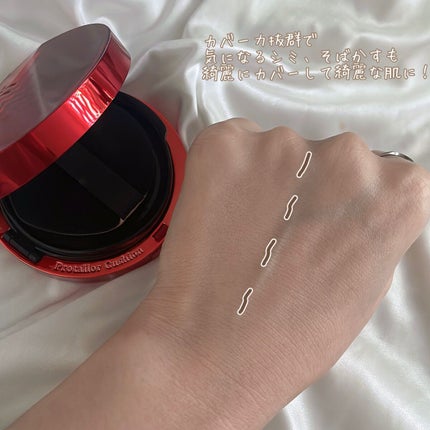 プロテーラービーベルベットカバークッション/espoir/クッションファンデーションを使ったクチコミ(3枚目)