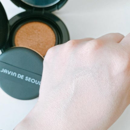 ジャビンドゥソウル ウインクファンデーションパクト/Javin De Seoul/クッションファンデーションを使ったクチコミ(7枚目)