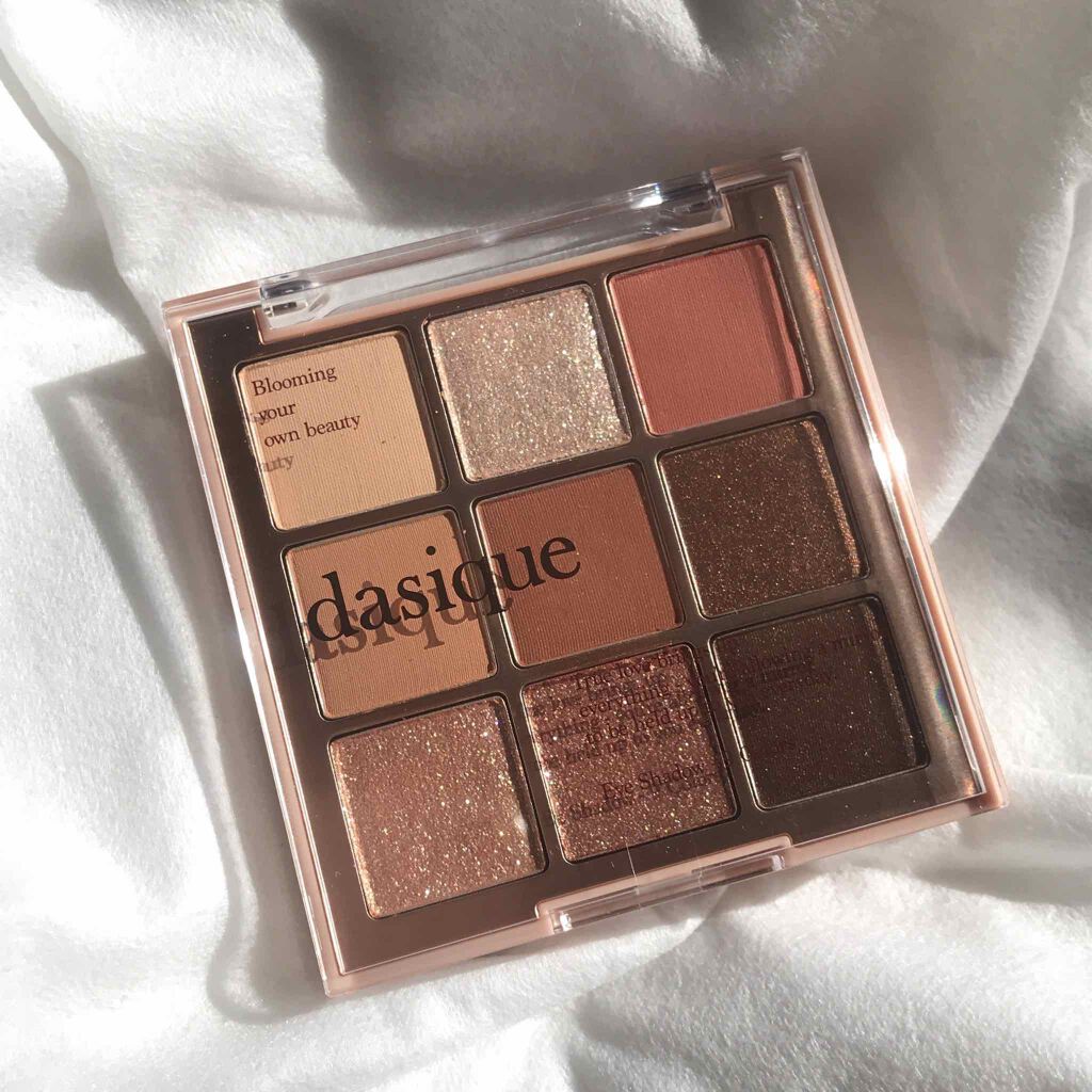 シャドウパレット/dasique/アイシャドウパレットを使ったクチコミ(1枚目)