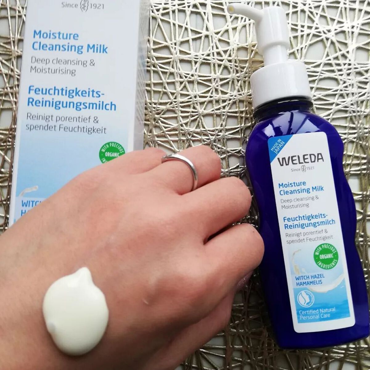 モイスチャー クレンジングミルク/WELEDA/ミルククレンジングを使ったクチコミ(1枚目)