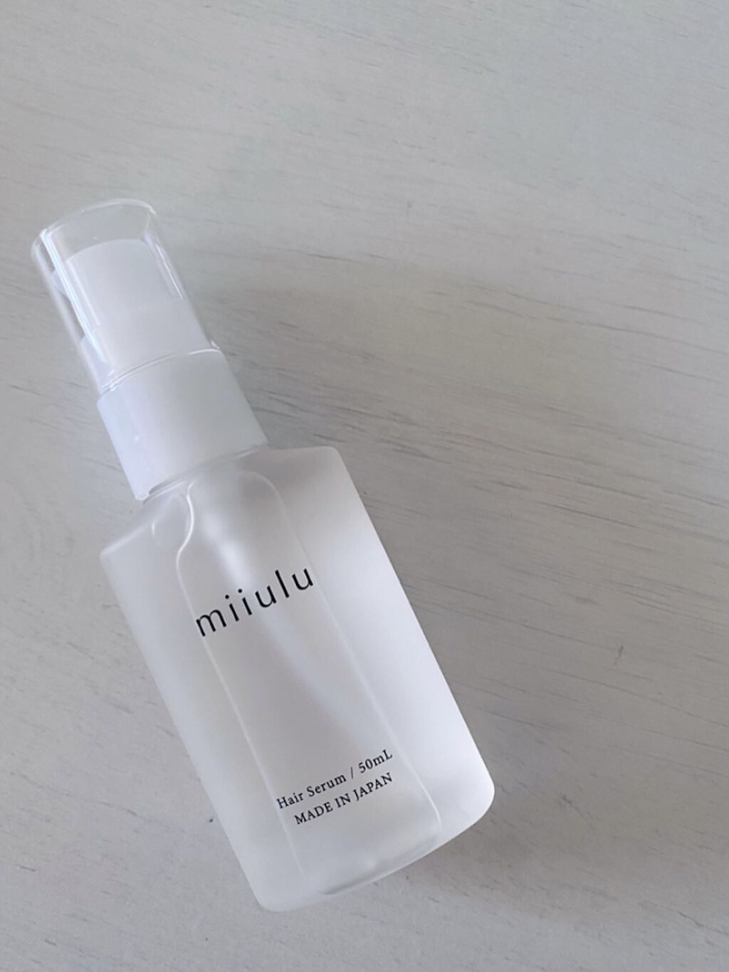 ヘアセラム/miiulu＜ミウル＞/アウトバストリートメントを使ったクチコミ（1枚目）