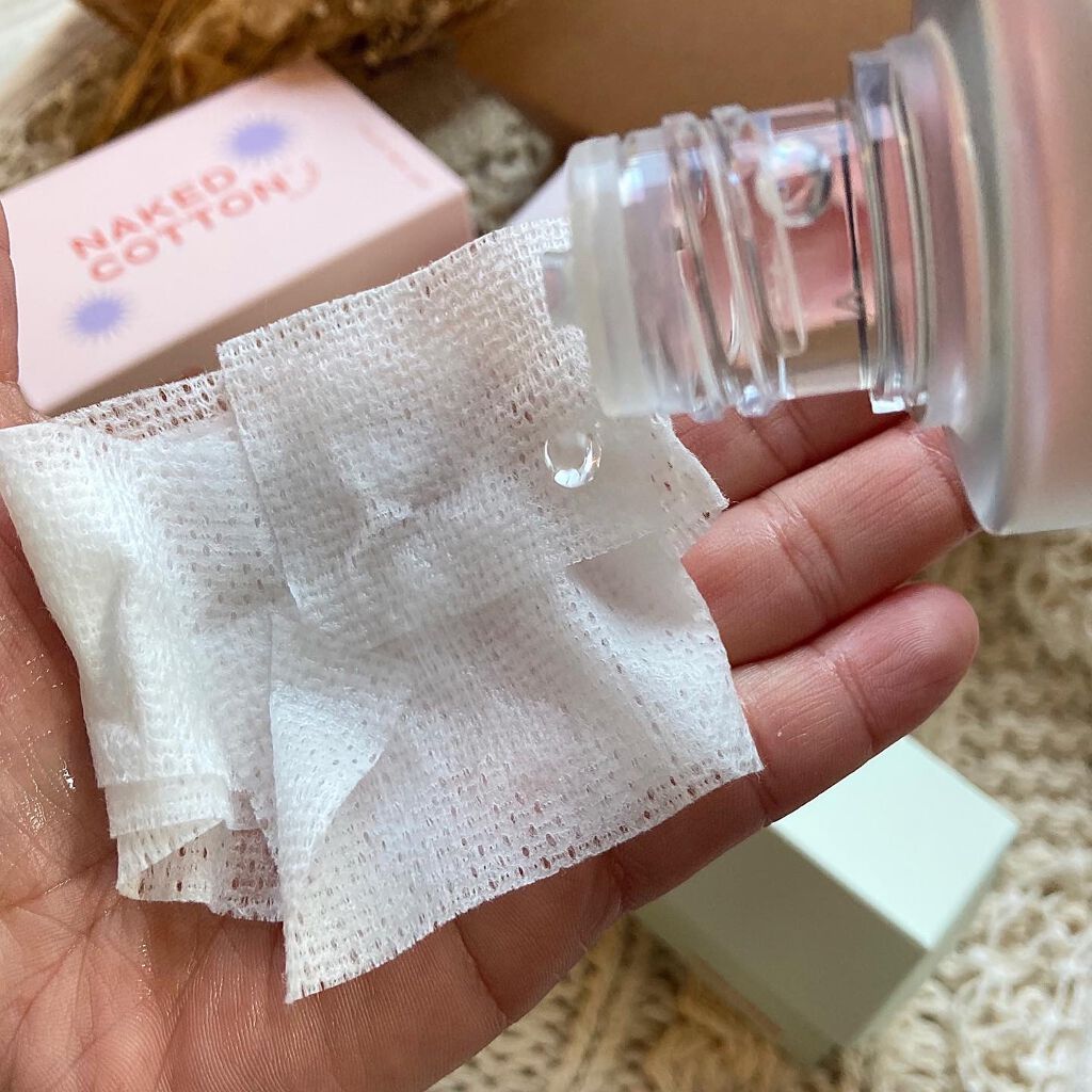 NAKED COTTON CLASSIC/White Rabbit/コットンを使ったクチコミ(5枚目)