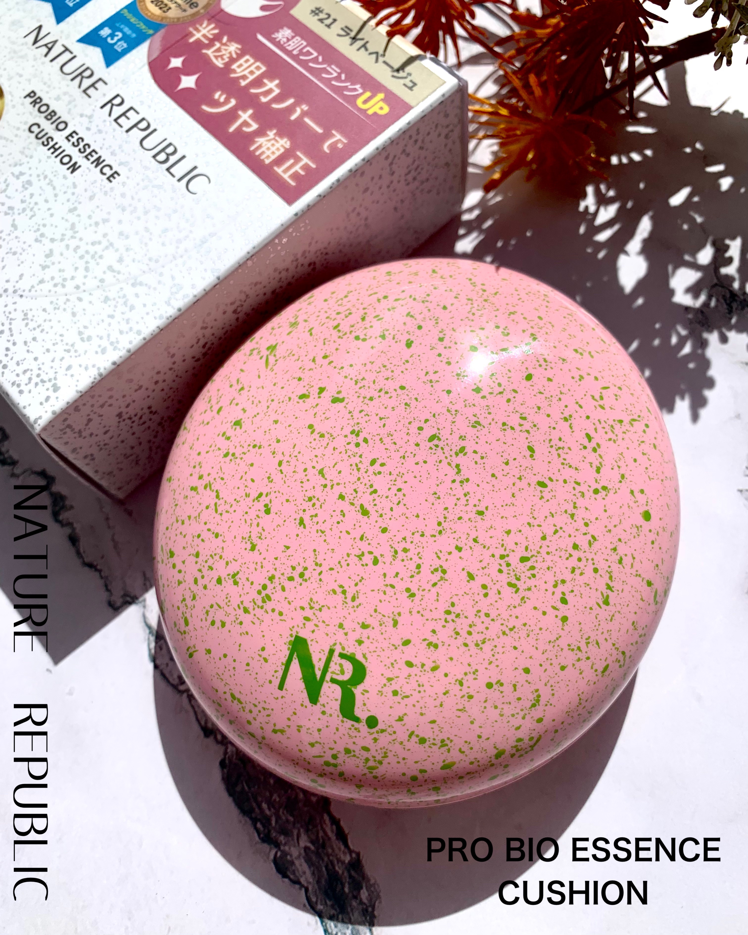 PROBIOエッセンスクッション/ネイチャーリパブリック/クッションファンデーションを使ったクチコミ（1枚目）