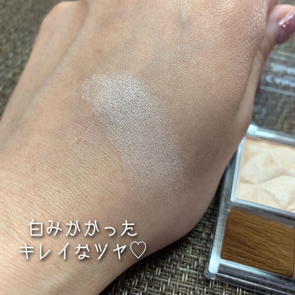 ハイライター/キャンメイク/パウダーハイライトを使ったクチコミ(3枚目)