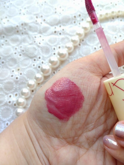 ジューシーラスティングティント/rom&nd/リップティントを使ったクチコミ(3枚目)