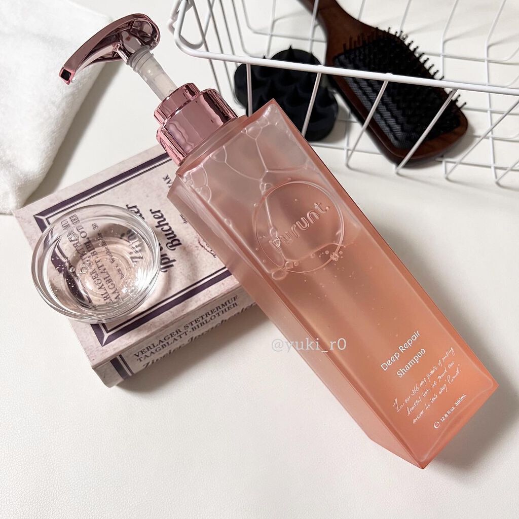 プルント ディープリペア美容液シャンプー/トリートメント/Purunt./市販シャンプーを使ったクチコミ(4枚目)