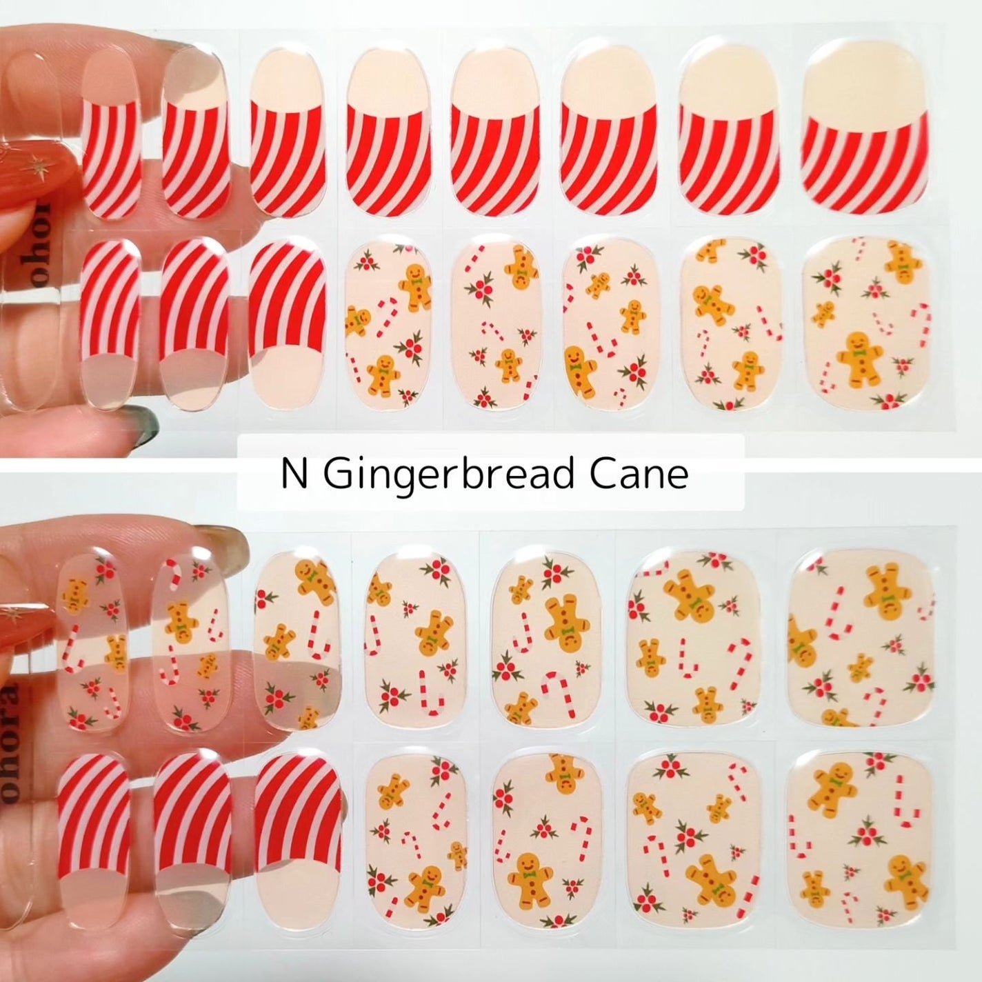 セミキュアジェルネイル(ハンド)/ohora/ネイルシールを使ったクチコミ(7枚目)